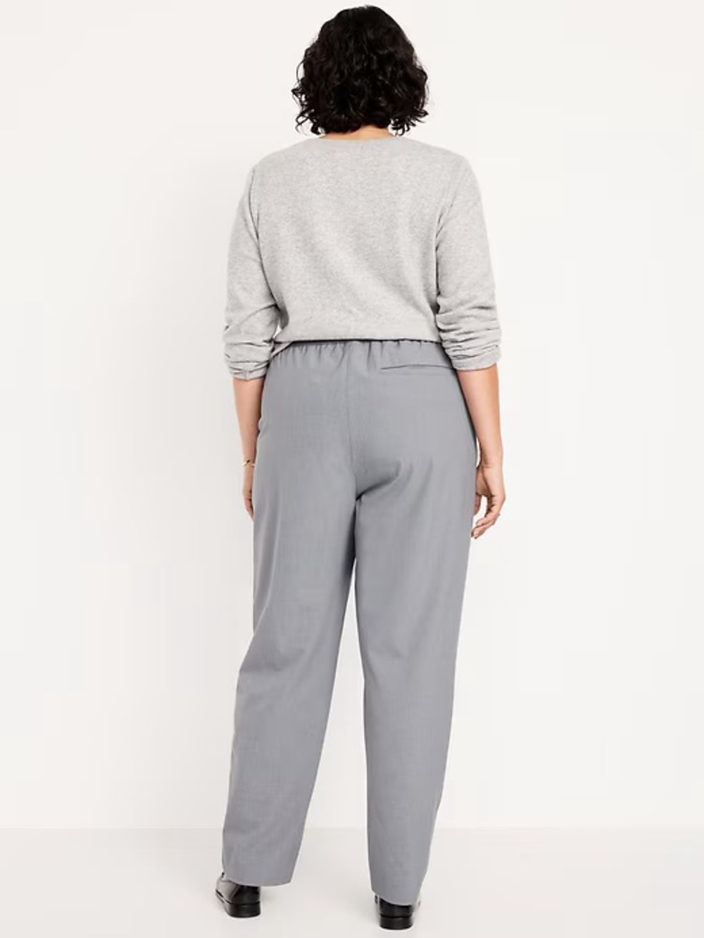 High-Waisted Billie Straight Ankle Trousers! - Picture 9 of 11